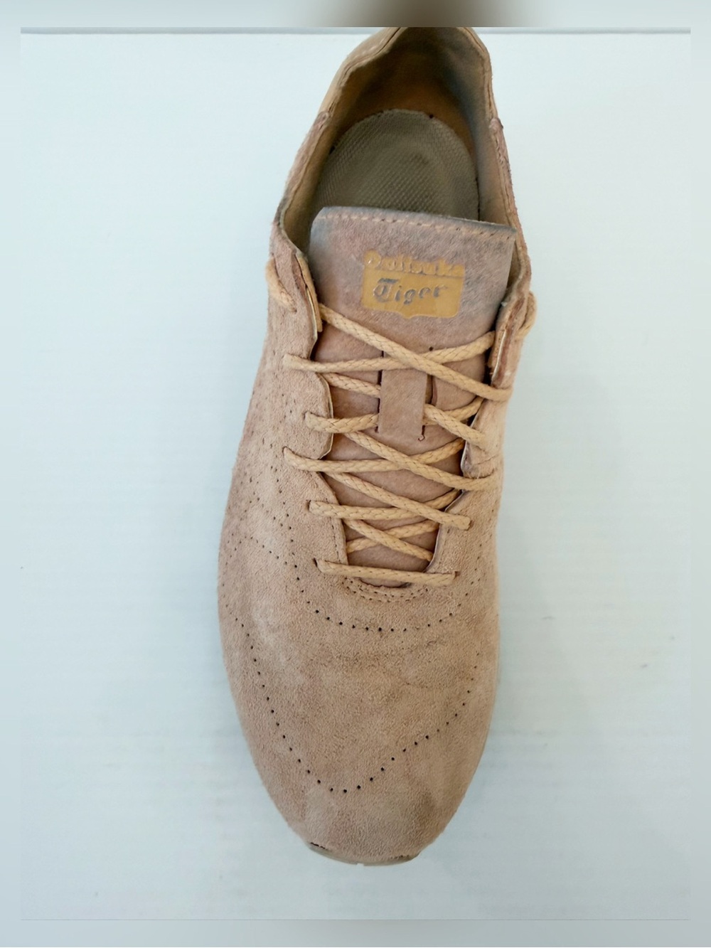 Asics - Onitsuka Tiger Samsara Lo Sneakers - Apricot Suede - 6 - Picture 12 of 15